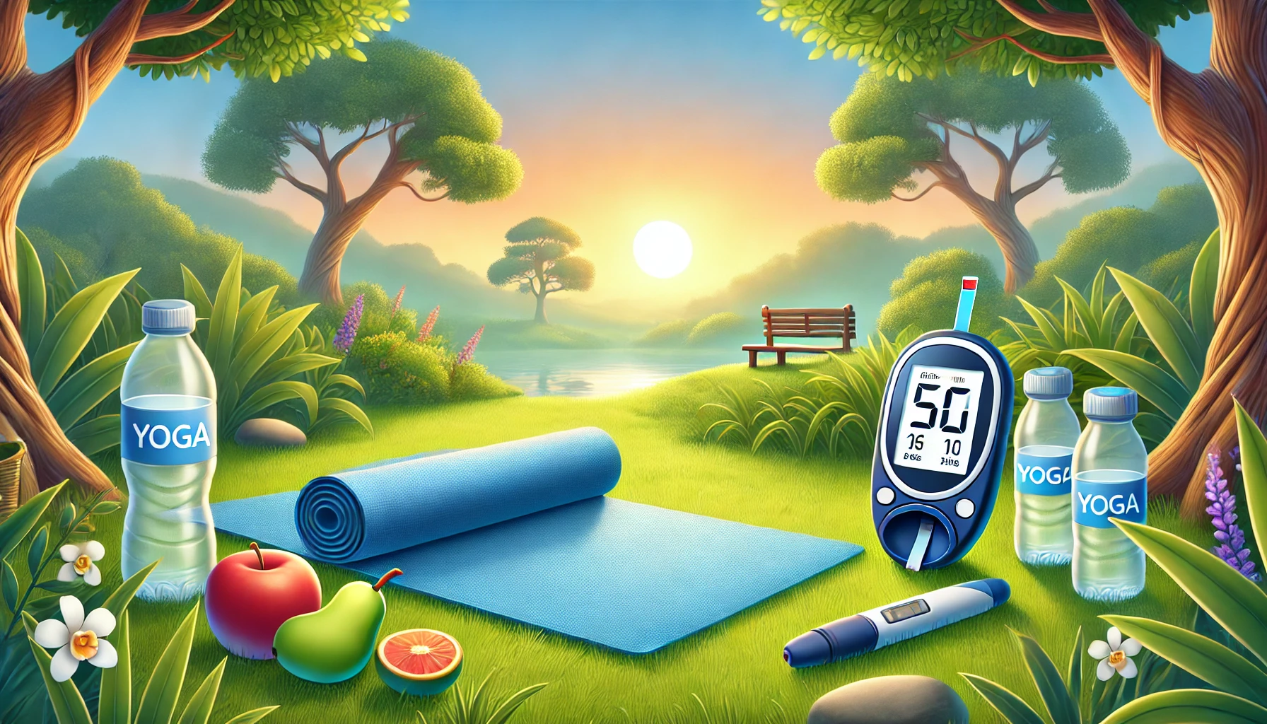 Yoga diabetes Alt text